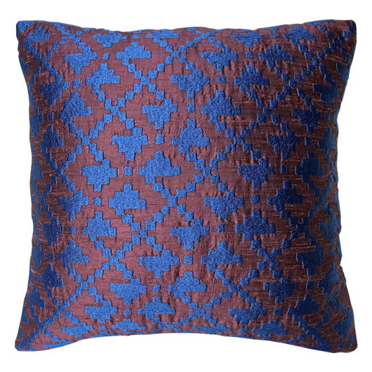 Dongu ve denge sembolu ask ve birlesim motifli etnik yastik_Anatolian ethnic cushion with love and unison motif
