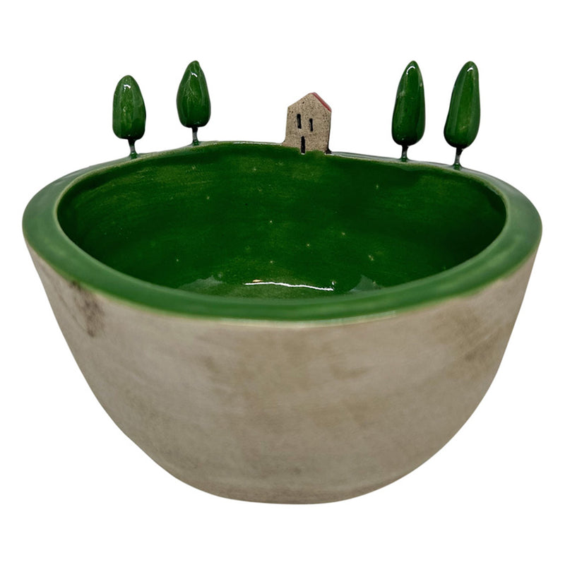 Kucuk sempatik Toskana kase_Small hand made ceramic Toscana bowl
