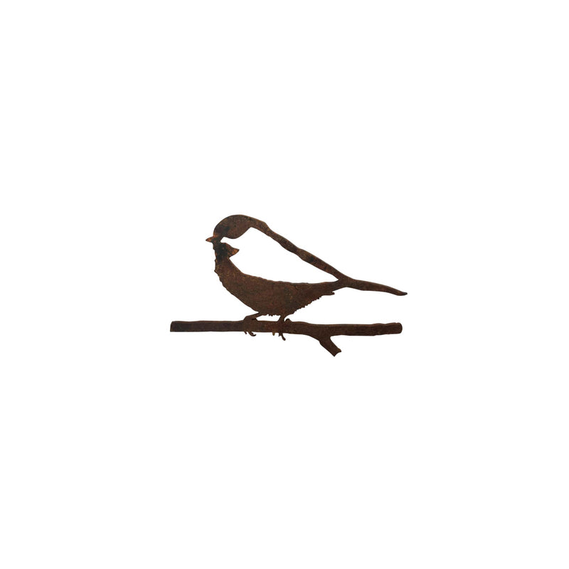 Hediyelik metal kucuk kus_Decorative giftware small bird on a branch_Vogel aus metall_Oiseau en métal